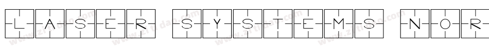 Laser Systems Normal字体转换